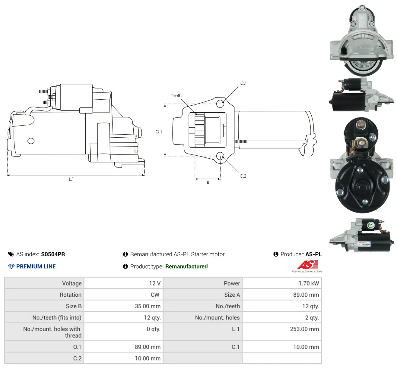 MOTOR DE ARRANQUE