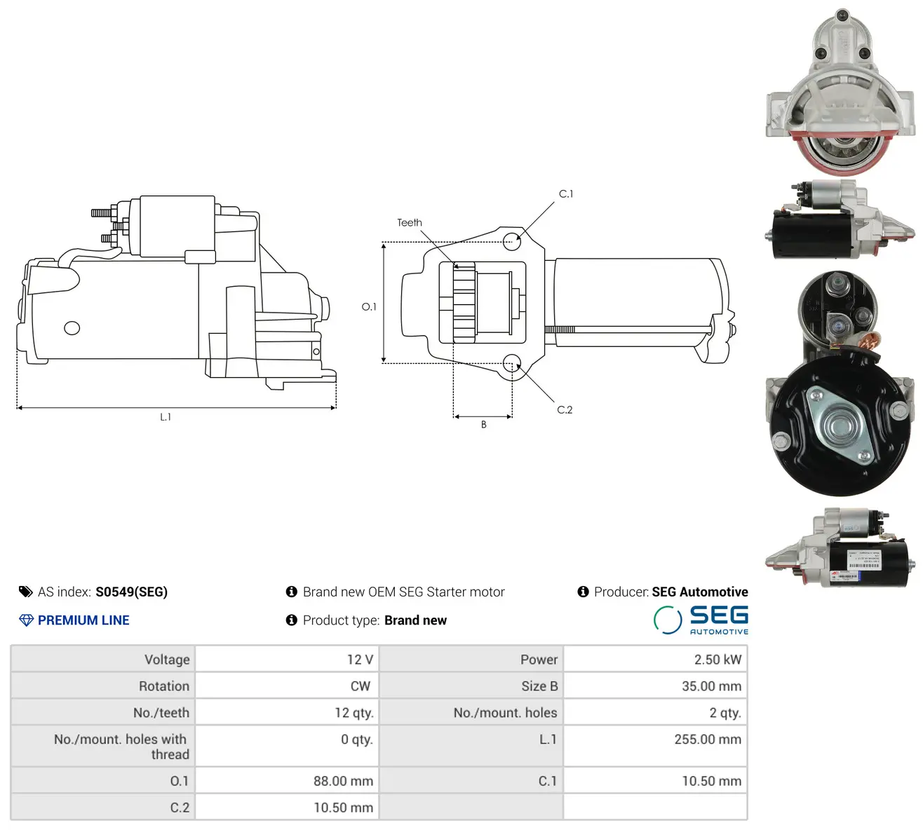 MOTOR DE ARRANQUE