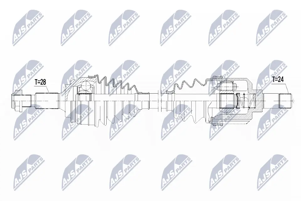 NTY EJE DE ACCIONAMIENTO