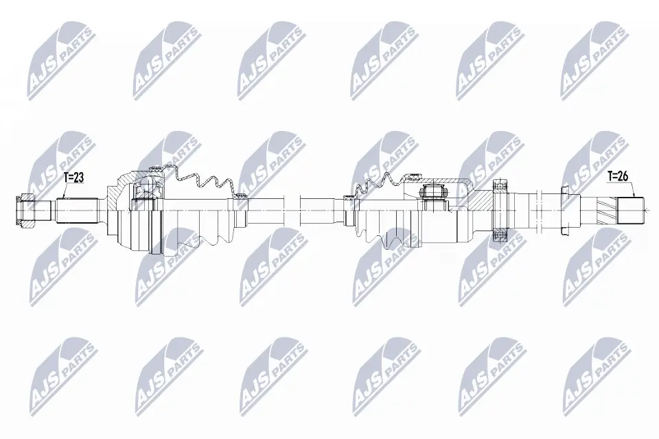 NTY EJE DE ACCIONAMIENTO *