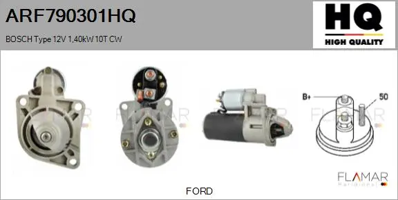 ARR NUEVO BOSCH TYPE 12V 1,40KW 10T
