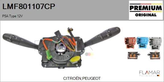 CONMUTADOR COLUMNA DIRECCIÓN PSA