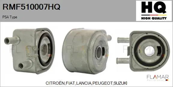 RADIADOR ACEITE MOTOR PSA